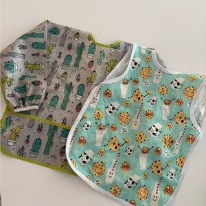 Infant Body Bib Set in Fun Prints